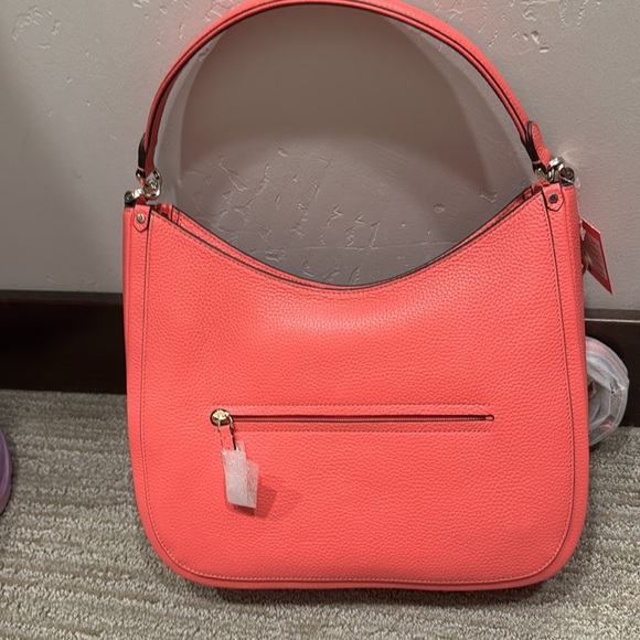 NWT KATE SPADE Roulette Large Hobo Bag Leather Purse crossbody - Picture 4 of 11